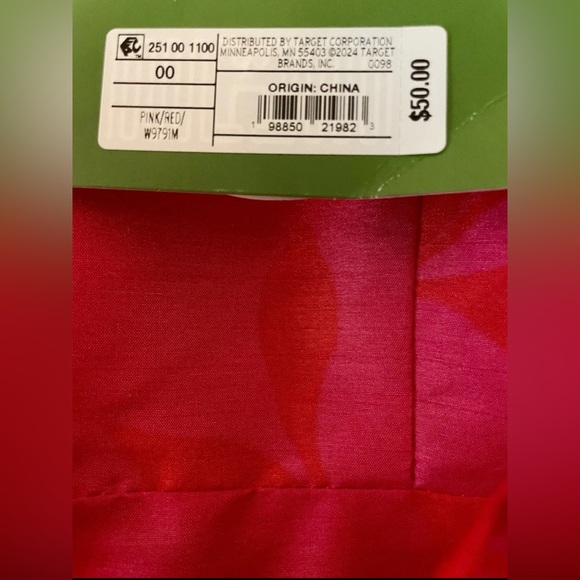 Kate Spade x Target Dress Women SZ 00 Classic Rose Peplum Midi Wedding Guest NWT - Picture 5 of 7